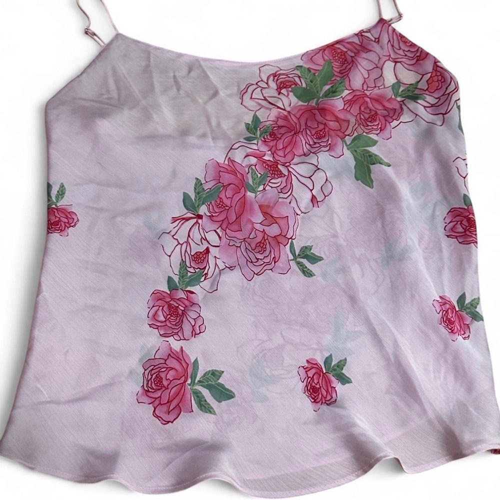 Floral Pink Camisole Top